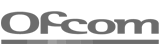 Ofcom logo, representing regulatory authority for communications in the UK, relevant to GBIS Communications' broadband and VoIP services.