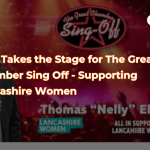 Tom Takes the Stage for The Great Chamber Sing Off – Supporting Lancashire Women